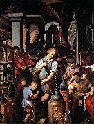 An Alchemists Laboratory Jan van der Straet